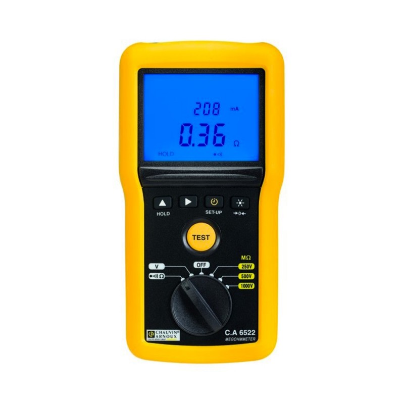 Chauvin Arnoux CA6522 insulation and continuity tester