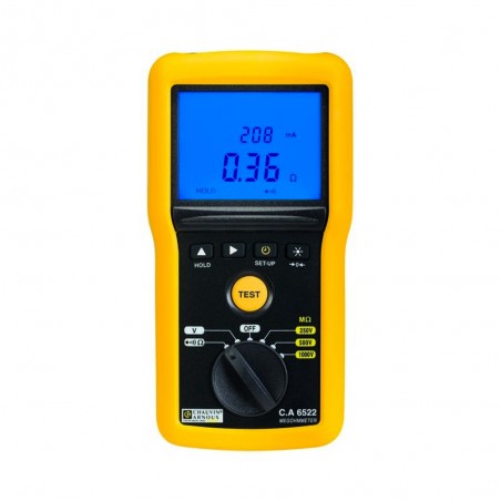 Chauvin Arnoux CA6522 insulation and continuity tester
