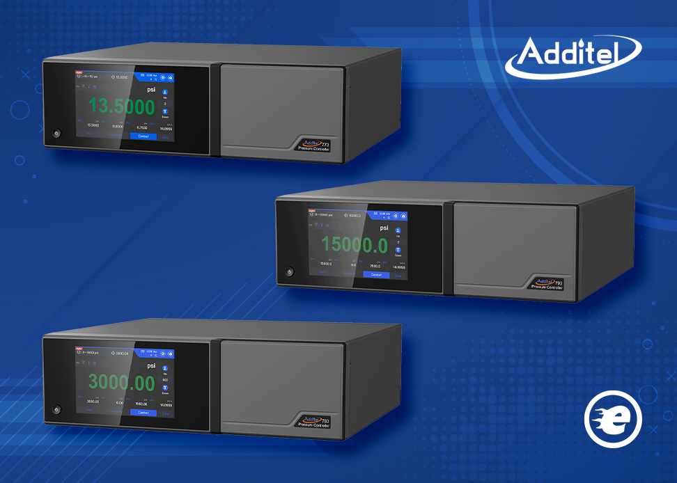 Additel revolutionizes pressure control with its new ADT773, ADT783, and ADT793 models.